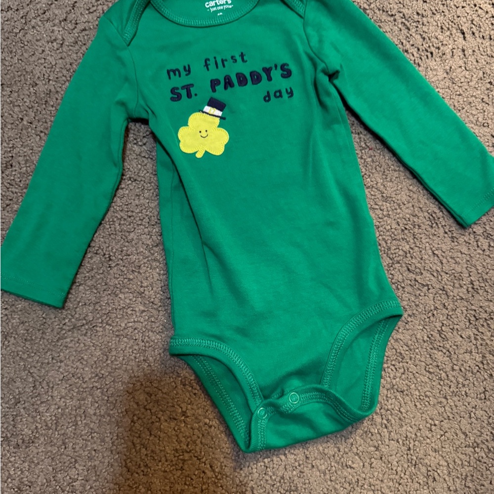 Carter's Green St. Paddy's Day Bodysuit